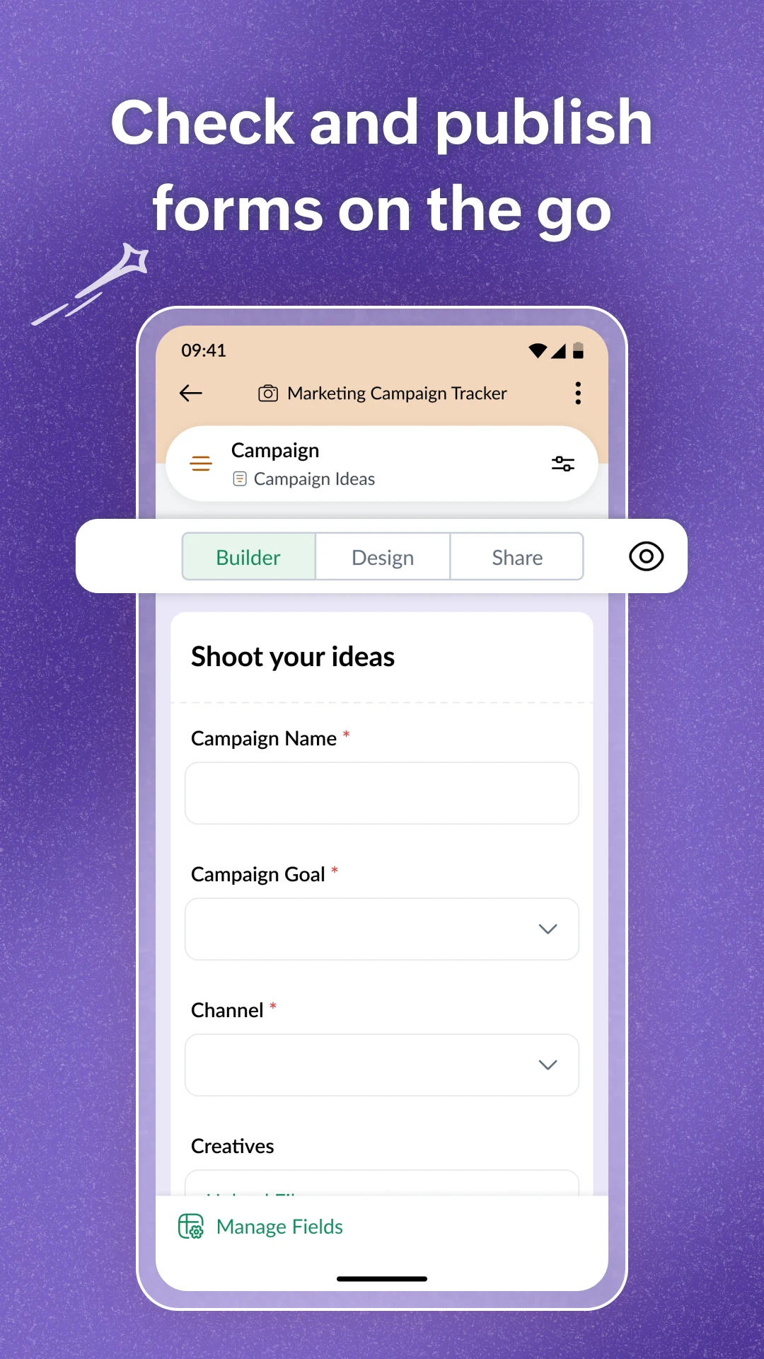 Zoho Tables - Plan & Track screenshot
