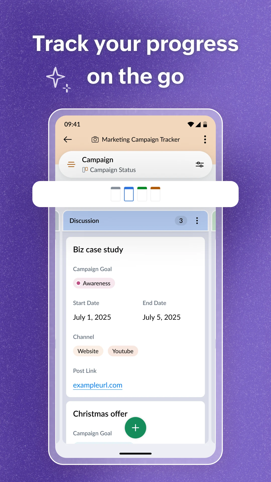 Zoho Tables - Plan & Track screenshot
